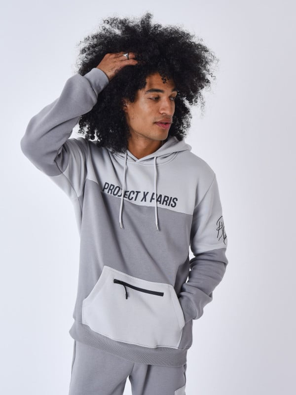 project x paris Sweat à Capuche colorblock