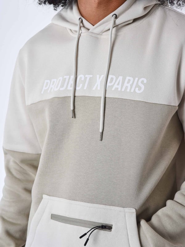 Project X Paris Sweat à Capuche Colorblock