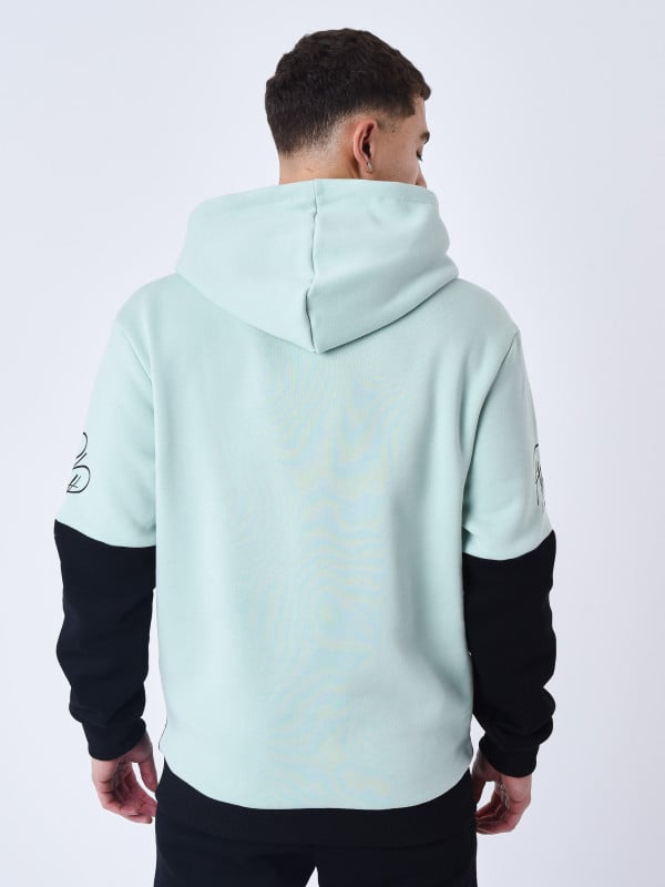 Project X Paris Sweat à Capuche Colorblock