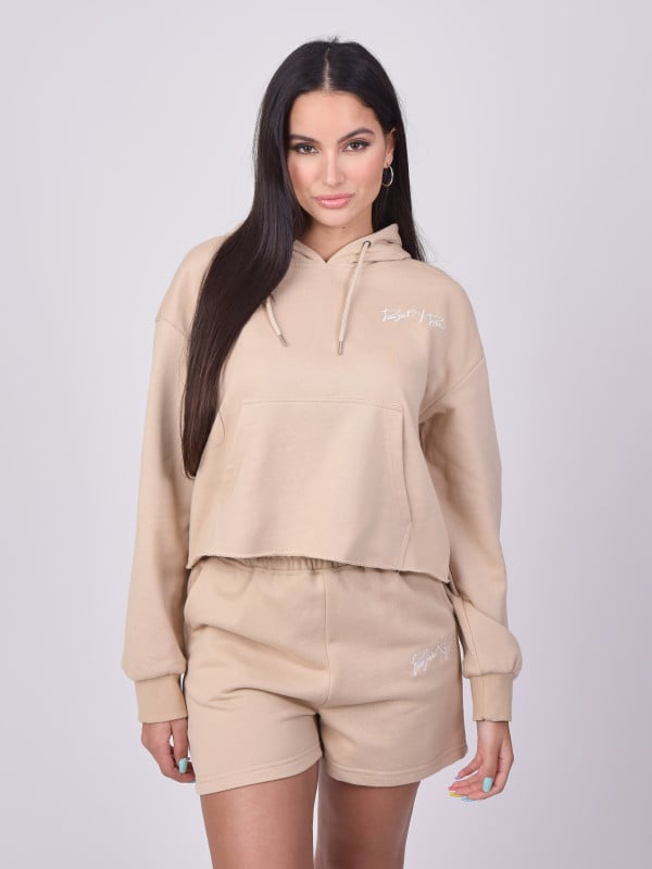 project x paris Sweat à Capuche court basic