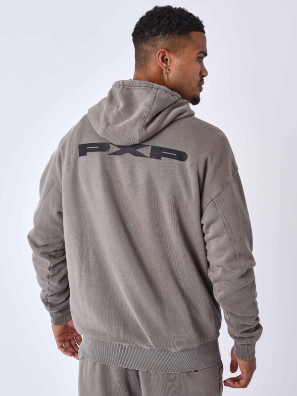 Project X Paris Sweat à Capuche Délavé