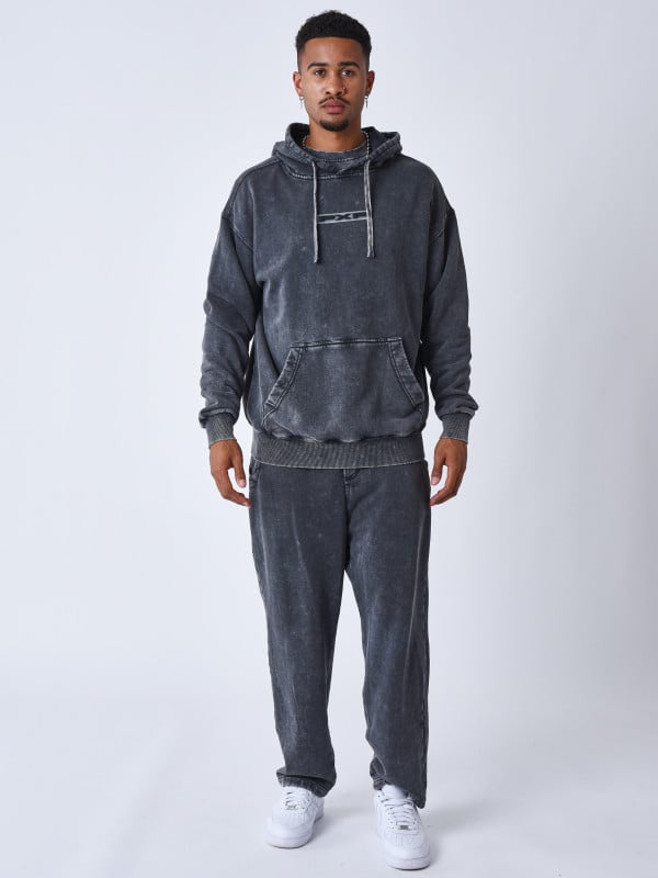 Project X Paris Sweat à Capuche Délavé