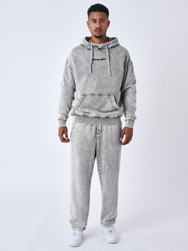 Project X Paris Sweat à Capuche Délavé
