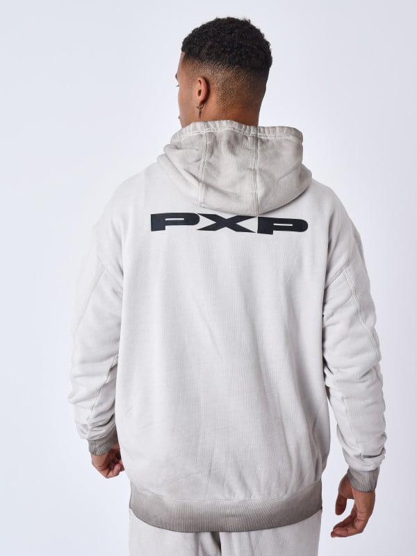 Project X Paris Sweat à Capuche Délavé