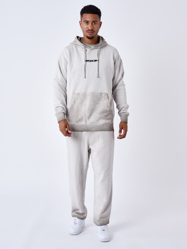 Project X Paris Sweat à Capuche Délavé