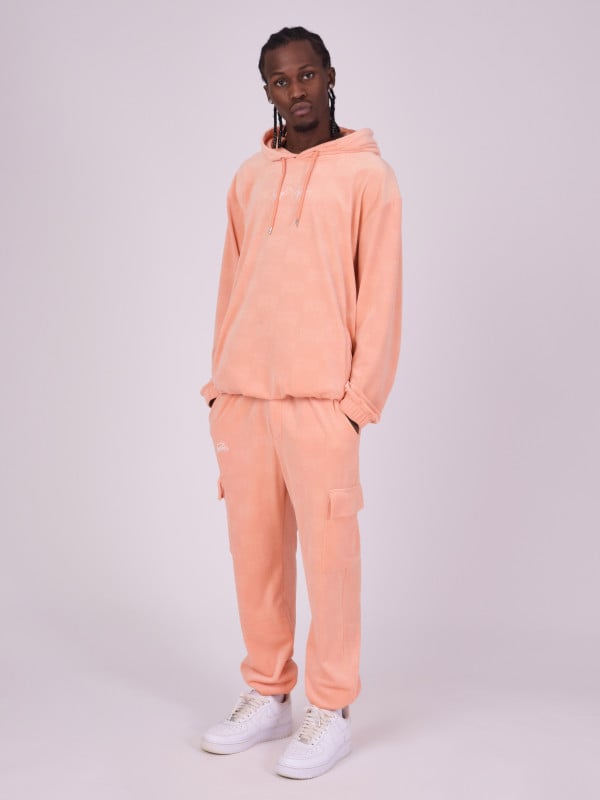 Project X Paris Sweat à Capuche En Velour Gaufré