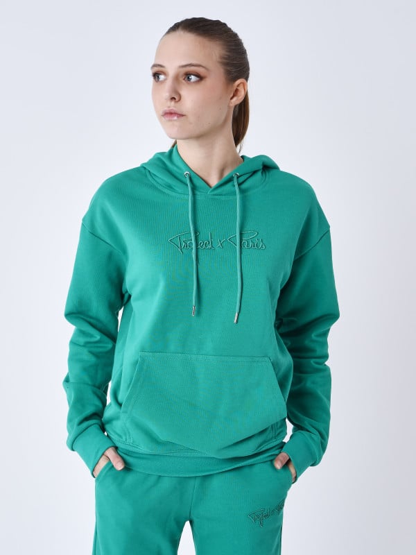 project x paris Sweat à Capuche femme Signature