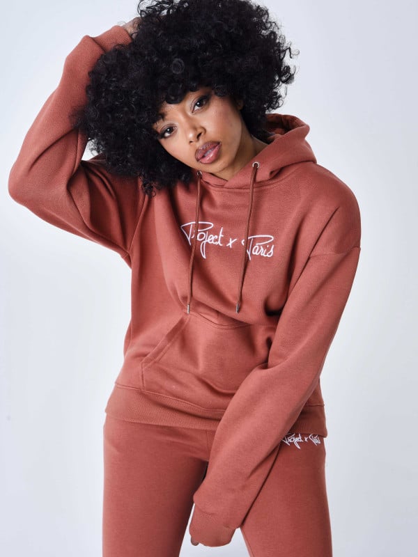 Project X Paris Sweat à Capuche Femme Signature