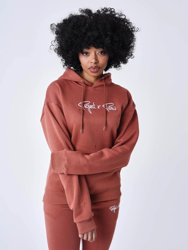 project x paris Sweat à Capuche femme Signature