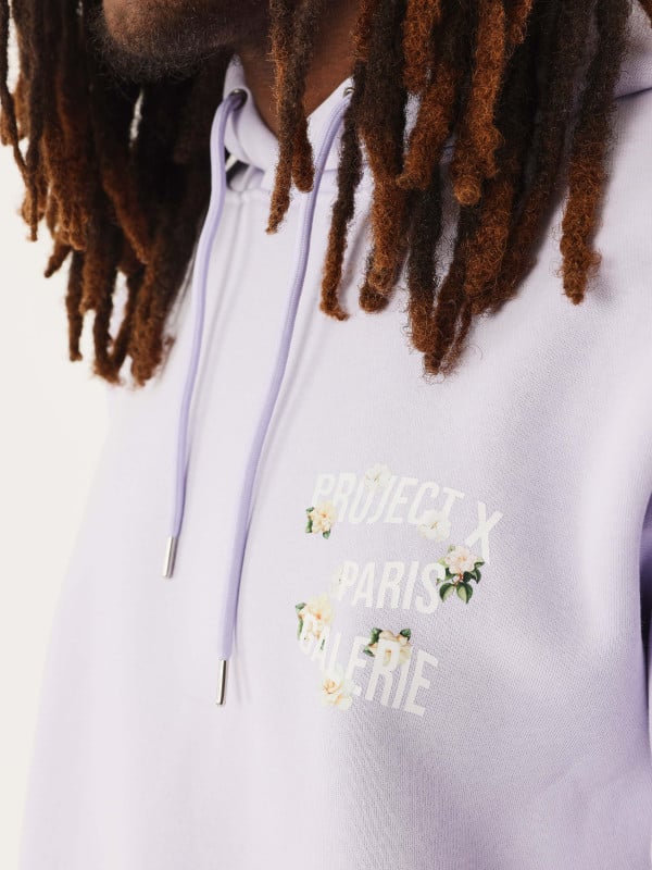 Project X Paris Sweat à Capuche Floral