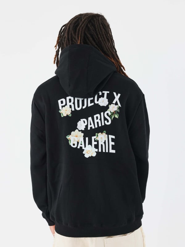 Project X Paris Sweat à Capuche Floral