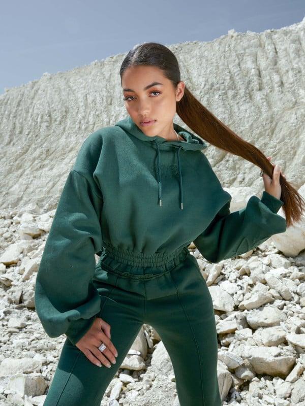 Project X Paris Sweat à Capuche Froncé