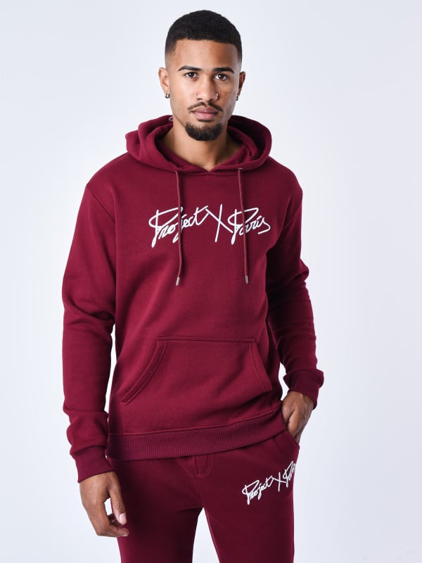 Project X Paris Sweat à Capuche Full Logo Broderie