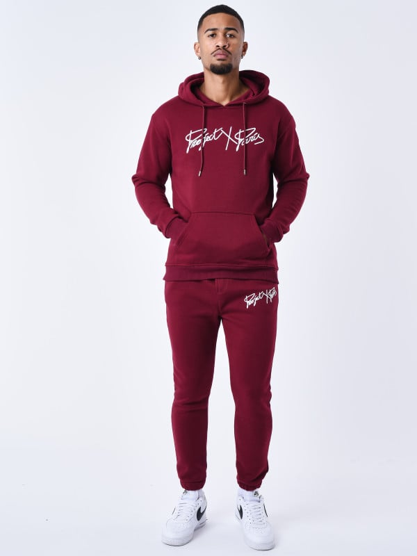 Project X Paris Sweat à Capuche Full Logo Broderie