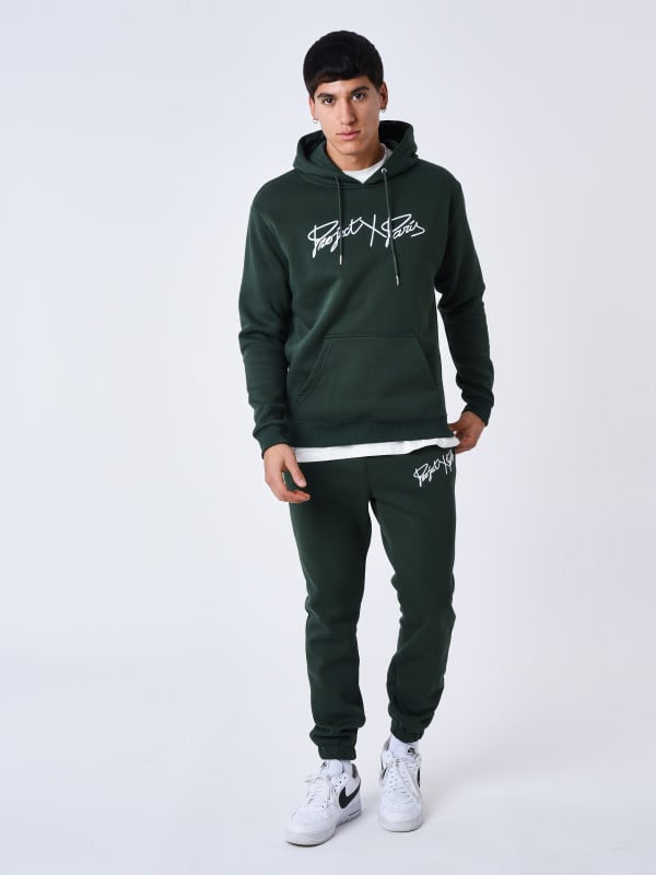 Project X Paris Sweat à Capuche Full Logo Broderie