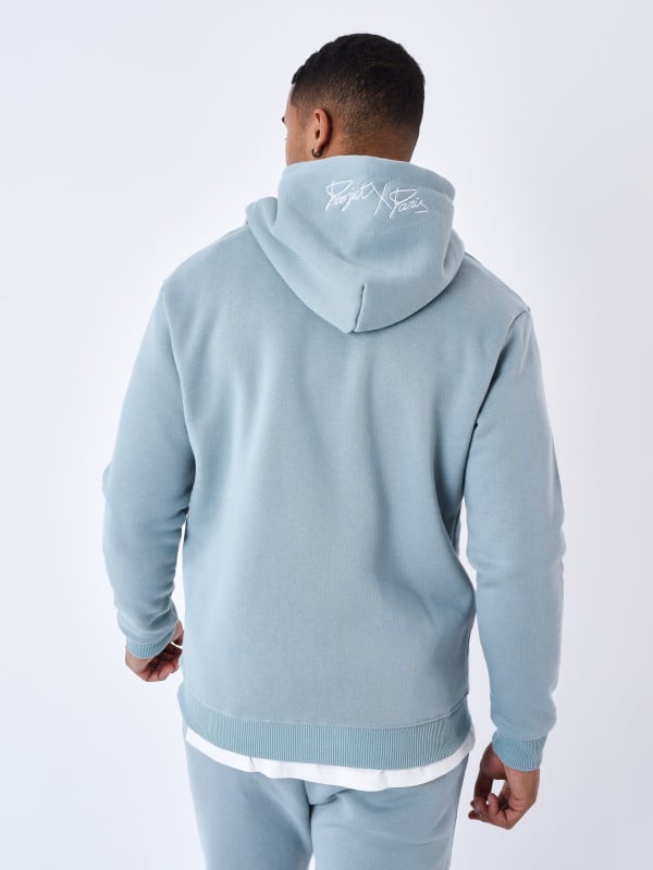 Project X Paris Sweat à Capuche Full Logo Broderie