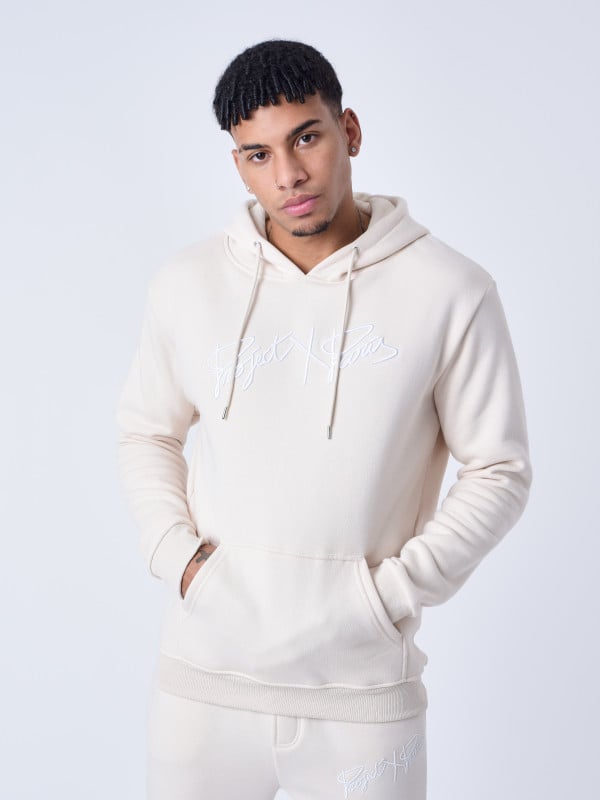 Project X Paris Sweat à Capuche Full Logo Broderie