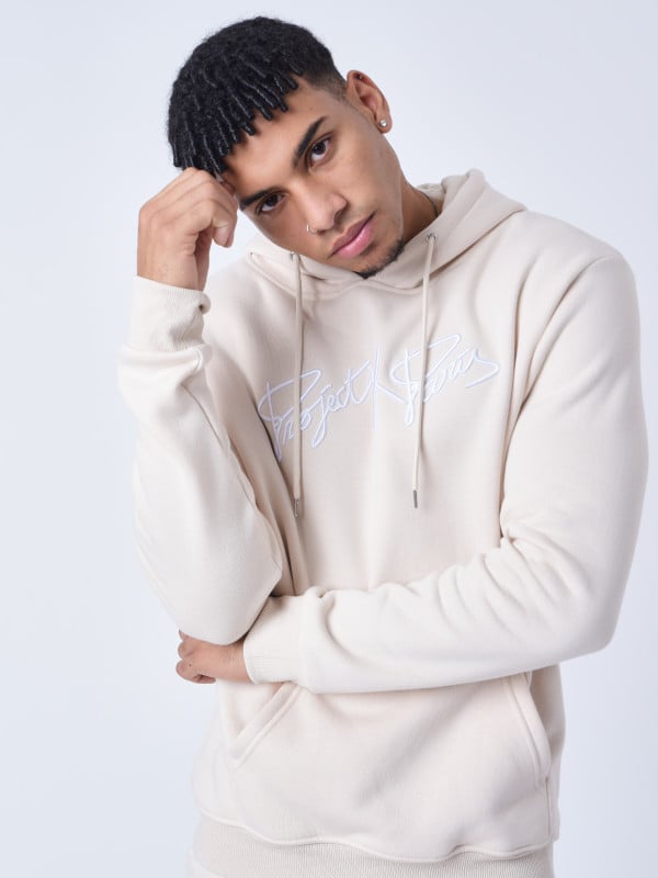 project x paris Sweat à Capuche full logo broderie