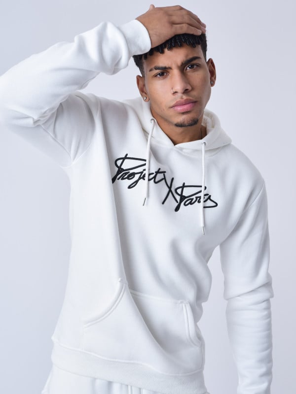 Project X Paris Sweat à Capuche Full Logo Broderie