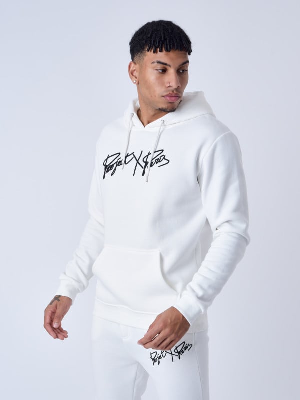 project x paris Sweat à Capuche full logo broderie