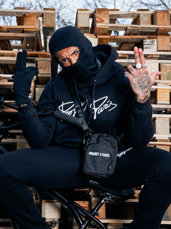 Project X Paris Sweat à Capuche Full Logo Broderie