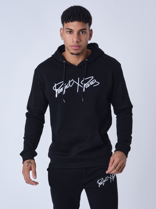 project x paris Sweat à Capuche full logo broderie