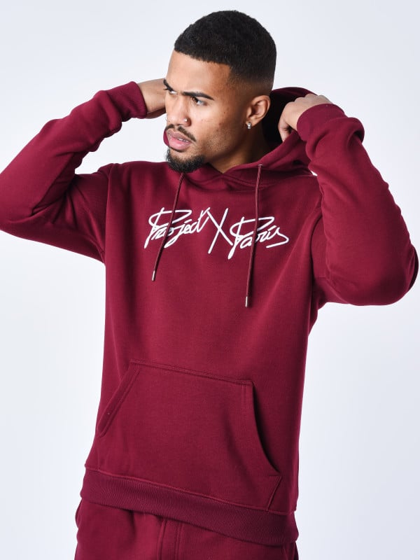 project x paris Sweat à Capuche full logo broderie