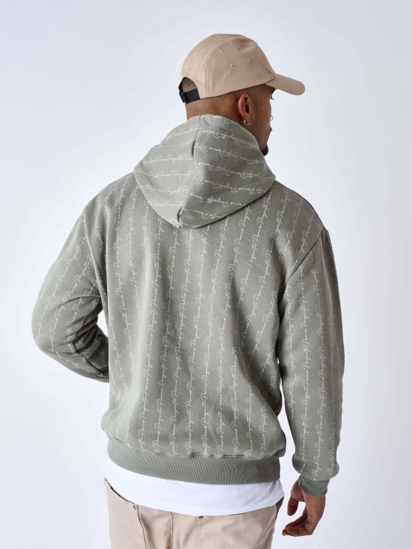 Project X Paris Sweat à Capuche Imprimé Ink Drip