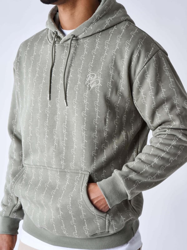 Project X Paris Sweat à Capuche Imprimé Ink Drip