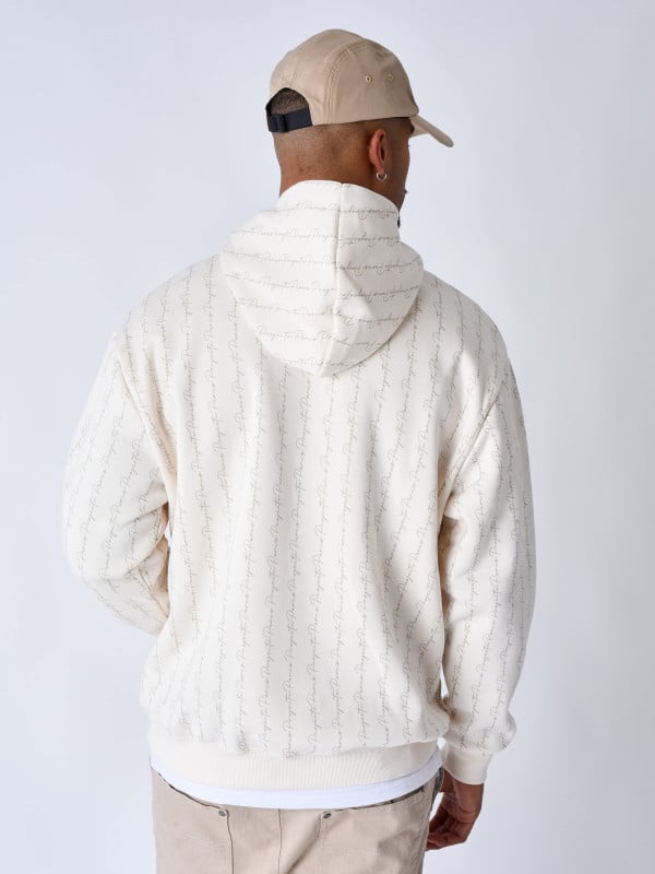 Project X Paris Sweat à Capuche Imprimé Ink Drip