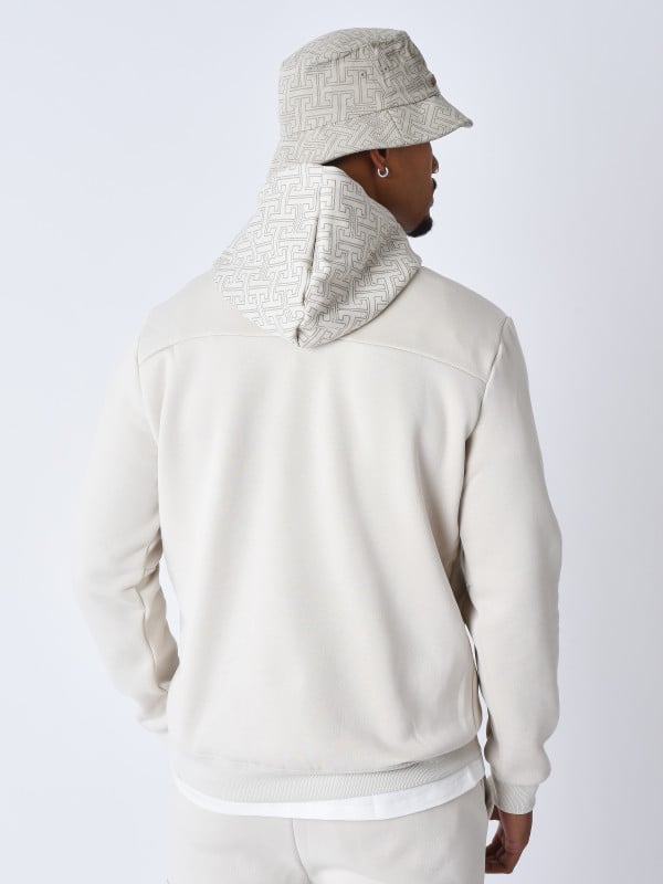 Project X Paris Sweat à Capuche Imprimé Monogramme