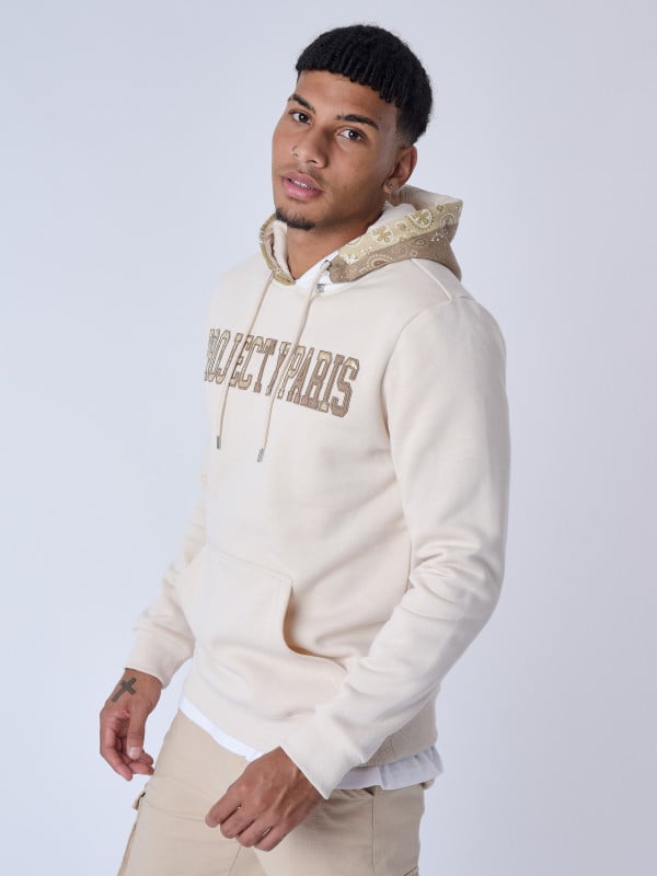 Project X Paris Sweat à Capuche Motif Bandana