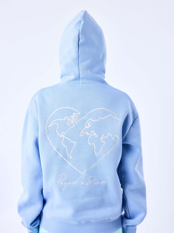 Project X Paris Sweat à Capuche Motif Coeurmonde