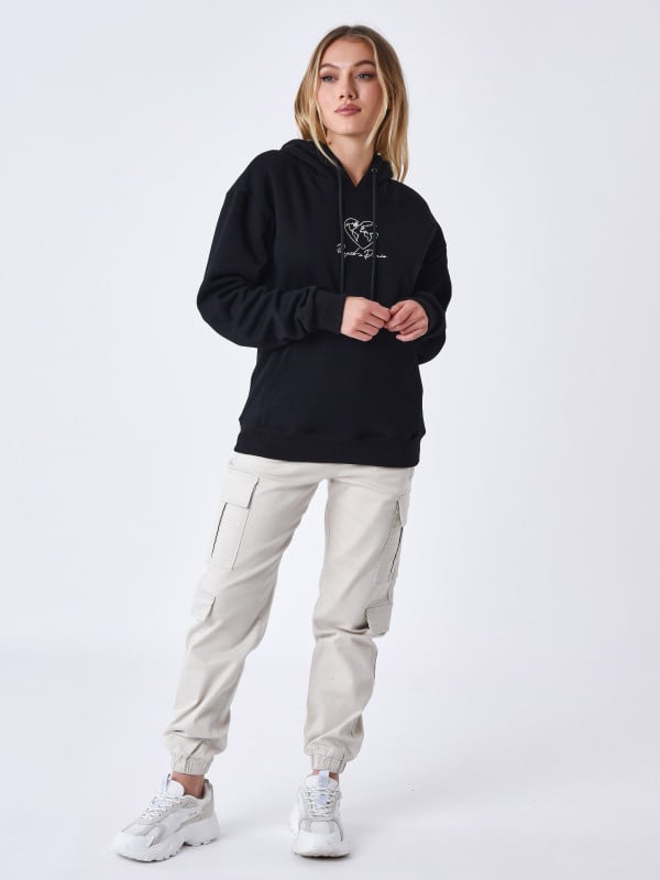 Project X Paris Sweat à Capuche Motif Coeurmonde