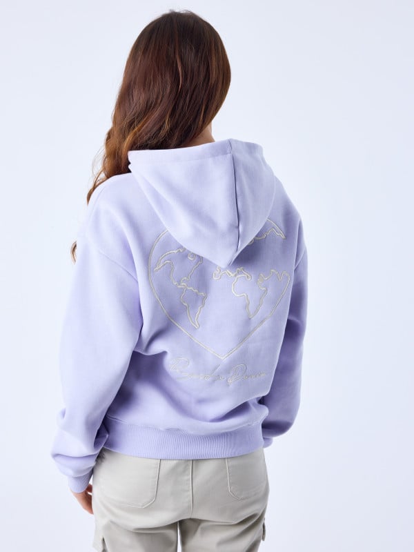 Project X Paris Sweat à Capuche Motif Coeurmonde