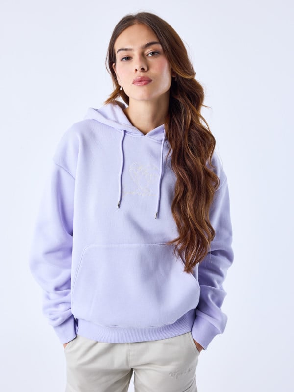 project x paris Sweat à Capuche motif coeurmonde