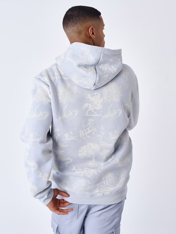 Project X Paris Sweat à Capuche Motif Mythologique