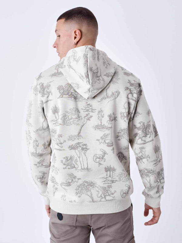 Project X Paris Sweat à Capuche Motif Mythologique