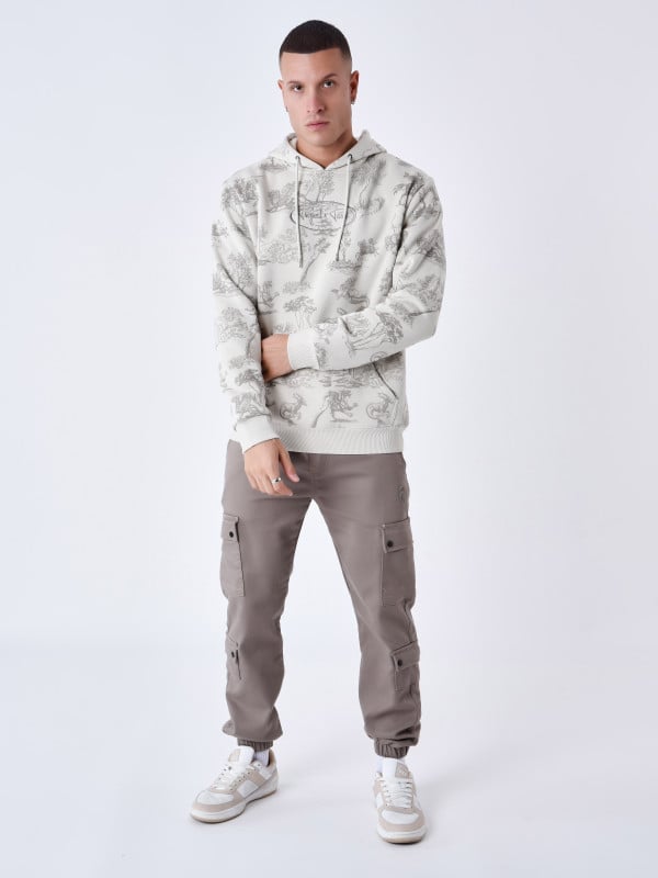 Project X Paris Sweat à Capuche Motif Mythologique