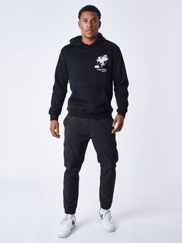 Project X Paris Sweat à Capuche Motif Pégase Nuage