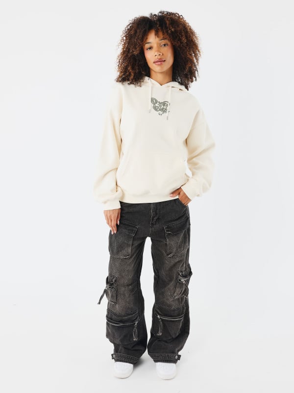 Project X Paris Sweat à Capuche Papillon