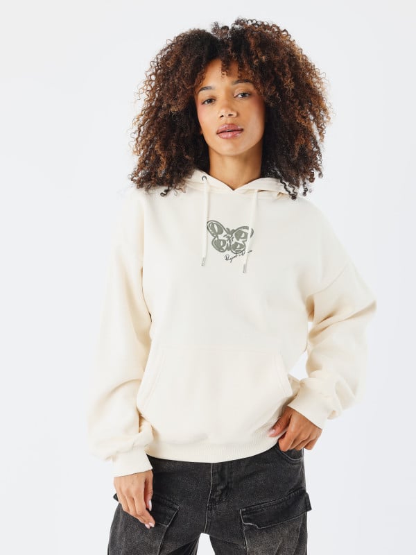 project x paris Sweat à capuche Papillon