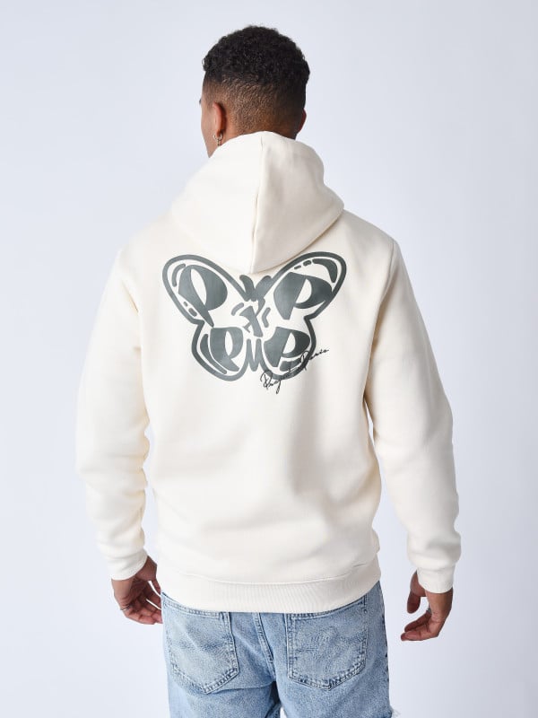 Project X Paris Sweat à Capuche Papillon