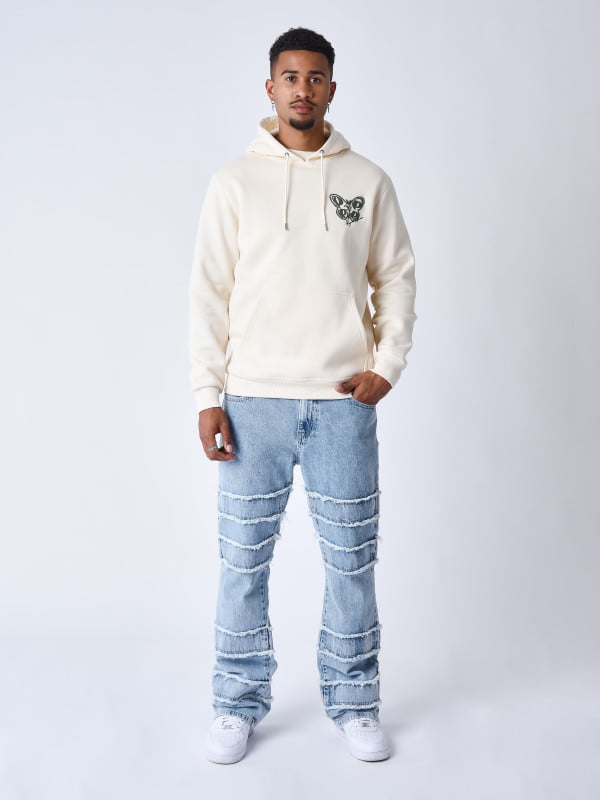 Project X Paris Sweat à Capuche Papillon