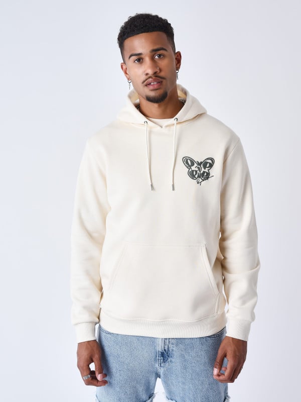 project x paris Sweat à capuche Papillon