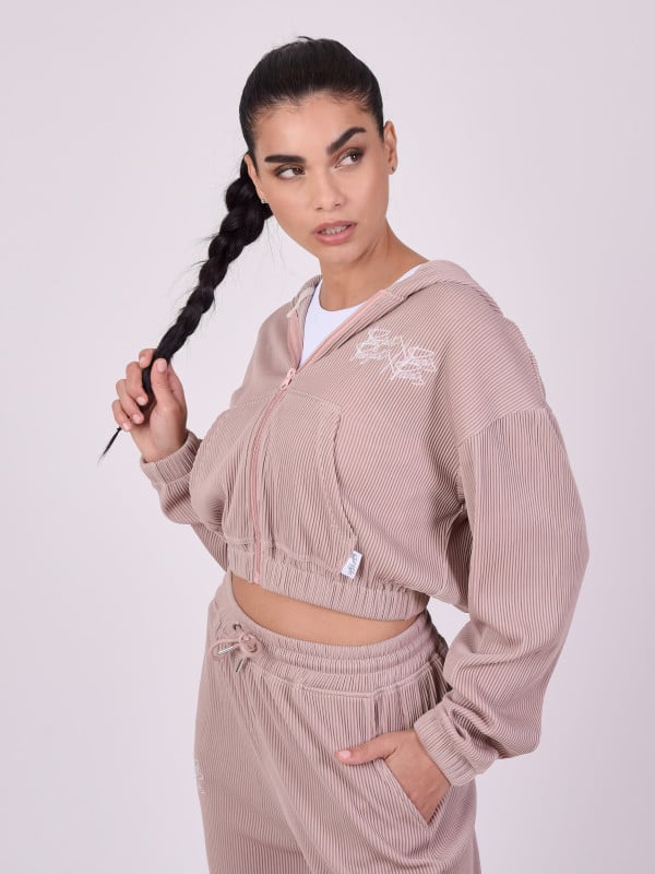 Project X Paris Sweat à Capuche Plissé