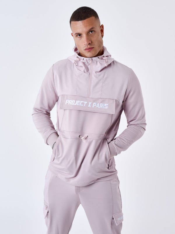 Project X Paris Sweat à Capuche Style Coupe Vent