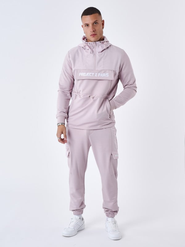 Project X Paris Sweat à Capuche Style Coupe Vent