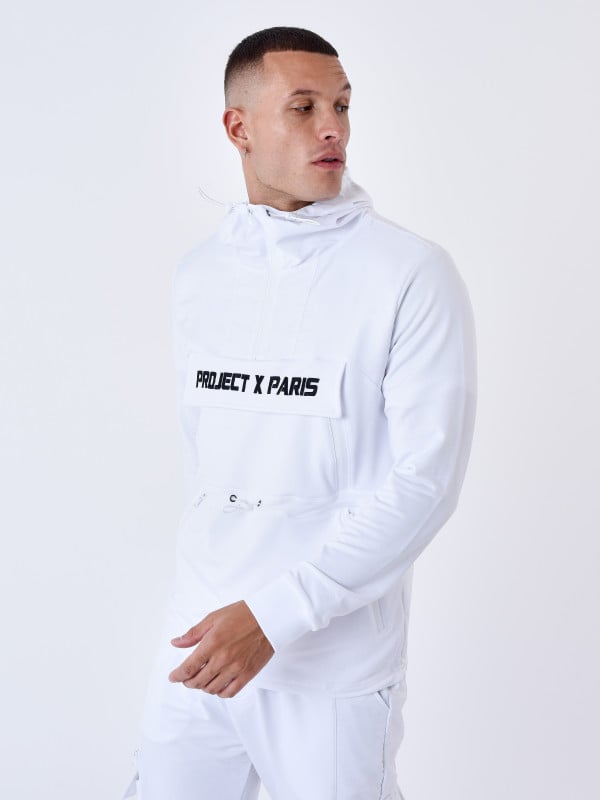 Project X Paris Sweat à Capuche Style Coupe Vent