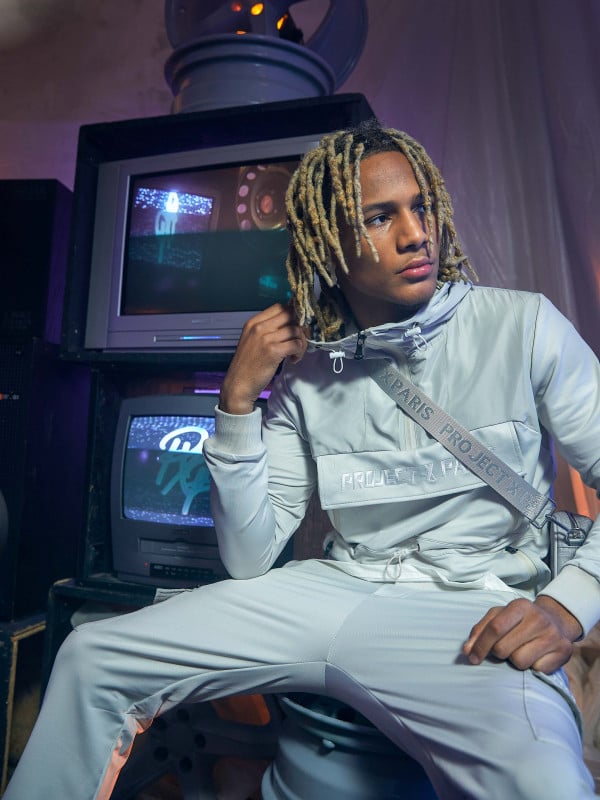 Project X Paris Sweat à Capuche Style Coupe Vent